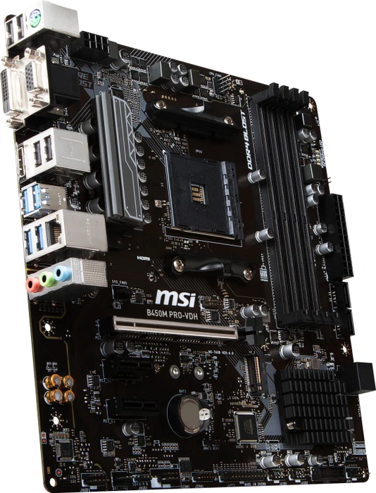 MSI B450M Pro-VDH (AMD AM4)