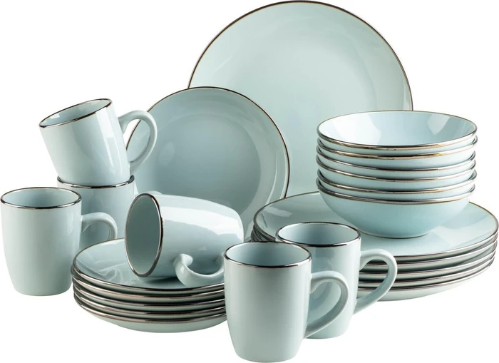 Mäser Mettalic Rim Kombiservice-Set, 24-tlg.