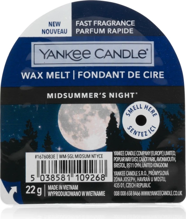 Yankee Candle Midsummer's Night Duftwachs, 22g