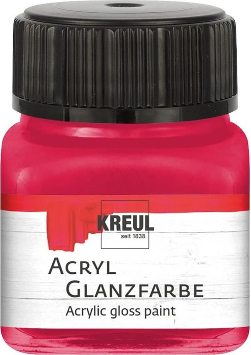 Kreul Acryl Glanzfarbe, magenta, 20ml (79233)