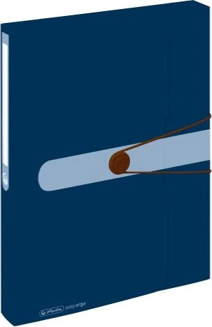 Herlitz easy orga to go green Sammelbox Recycling, 40mm, A4, dunkelblau