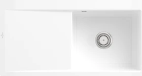 Villeroy & Boch Subway Style 50 flat Einbau Becken rechts snow white