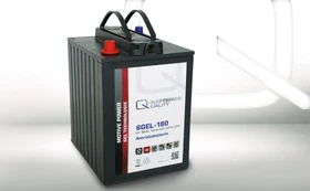 Q-Batteries Bleiakku 6GEL-180