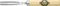 Kirschen 3219 Kerbschnitzbeitel Stich 10 gebogen, tiefe Höhlung Vorschaubild