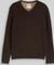 Tom Tailor Strickpullover mit V-Ausschnitt aus Baumwolle Strickpullover braun (Herren) Vorschaubild