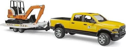Bruder RAM Rental Service mit Minibagger