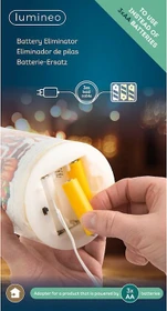Lumineo Adapter für Lichterkette 300cm