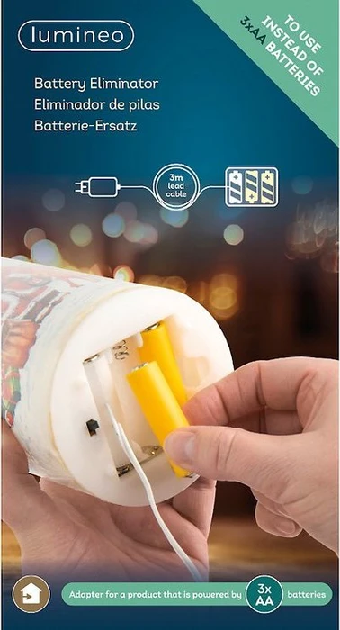 Lumineo Adapter für Lichterkette 300cm