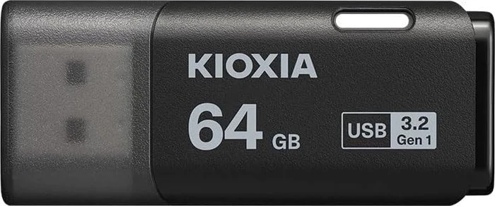 KIOXIA TransMemory U301 64GB schwarz, USB-A, USB 3.2 Gen 1×1