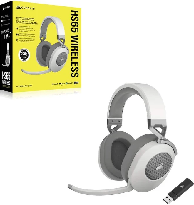 Corsair HS65 Wireless weiß