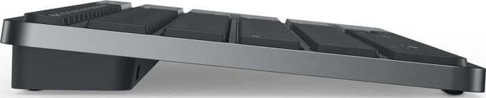 Dell Pro 7 Rechargeable Compact Wireless Keyboard, grau, USB/Bluetooth, DE