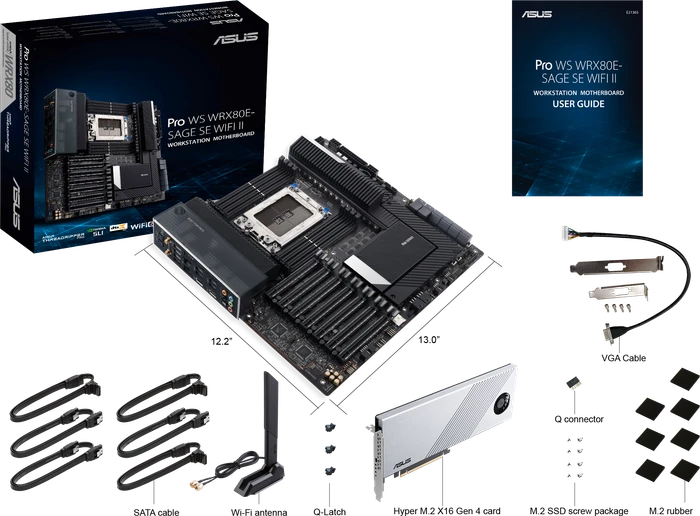 ASUS Pro WS WRX80E-Sage SE WIFI II (AMD sWRX8)