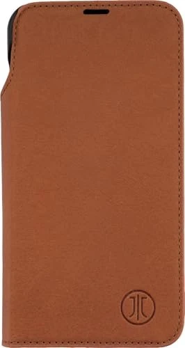 JT Berlin Book Case Tegel für Apple iPhone 17 Pro Max cognac