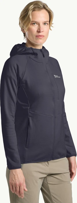 Jack Wolfskin Kolbenberg Hooded FZ Jacke graphite (Damen)