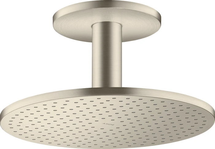 Hansgrohe Axor ShowerSolutions Kopfbrause 300 2jet mit Deckenanschluss brushed nickel