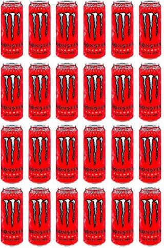 Monster Energy Ultra Red Zero Zucker 24x 500ml