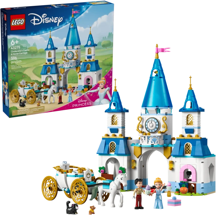 LEGO Disney - Cinderellas Schloss und Pferdekutsche