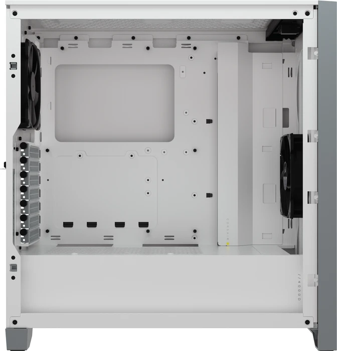 Corsair 4000D Airflow, weiß, Glasfenster
