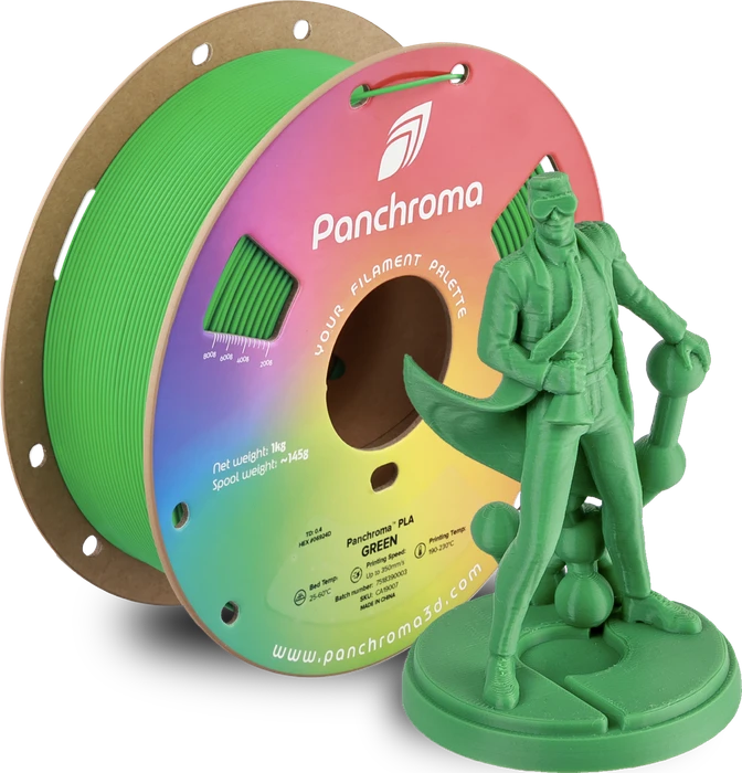 Polymaker Panchroma PLA, grün, Spule, 1.75mm, 1.00kg