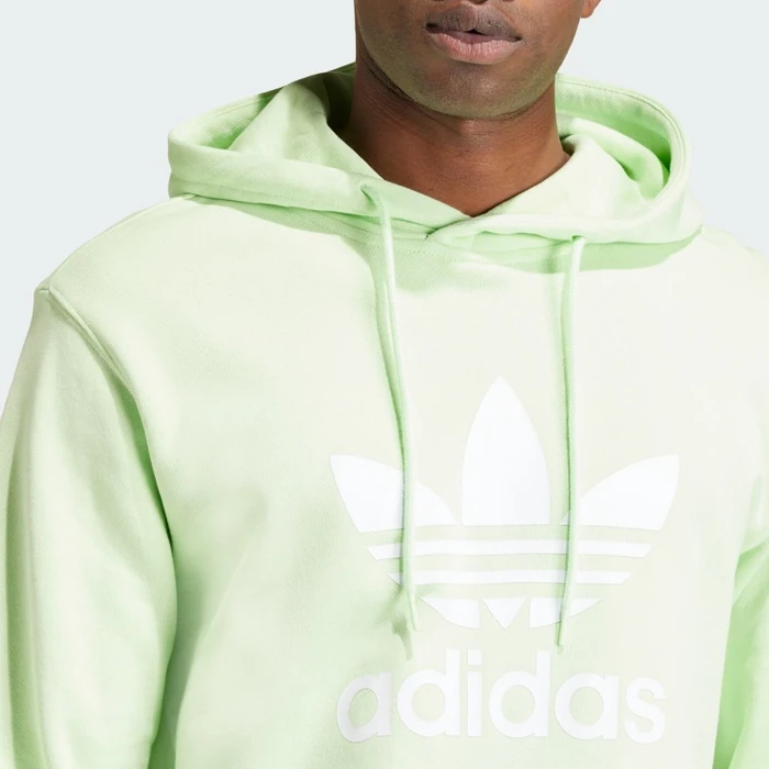 adidas Adicolor Classics Trefoil Hoodie semi green spark (Herren)
