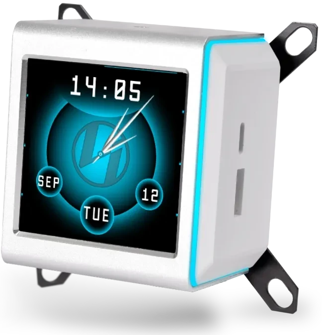 Lian Li Galahad II LCD SL-INF 360, weiß