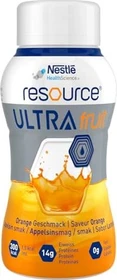 Nestlé Resource Ultra Fruit Trinknahrung Orange, 4.80kg (24x 200g)