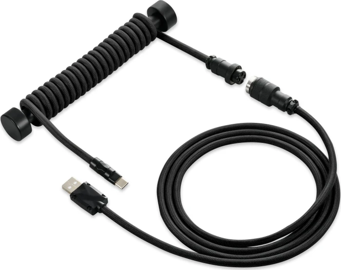 Sharkoon Skiller SGK50 S3 Ultimate Set, PBT, blau/schwarz, LEDs RGB, hot-swap, Gateron G Pro 3.0 YELLOW, USB, DE