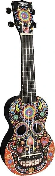Mahalo Art Series Soprano Ukulele Skull