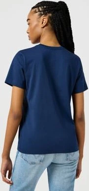 Wrangler Round T-Shirt kurzarm dark navy (Damen)