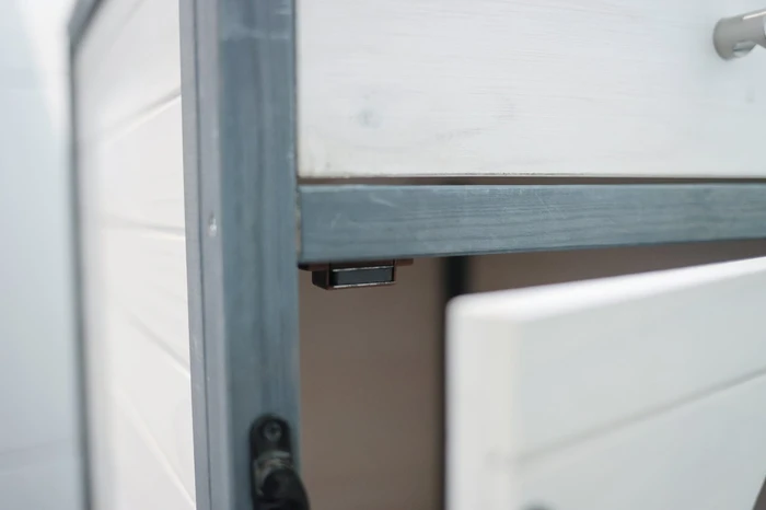 Kerbl Katzenschrank Ida, weiß/blau