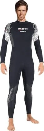 Mares Reef Nasstauchanzug 3mm schwarz/weiß/grau (Herren)