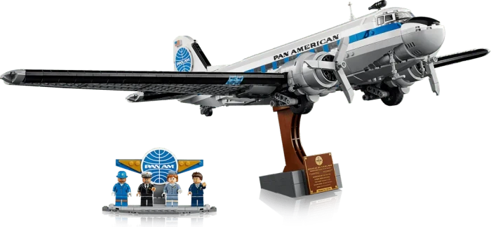LEGO Icons - Douglas DC-3 PAN AM Passagierflugzeug