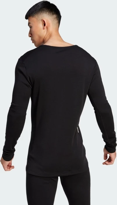 adidas Terrex Xperior Merino 260 Baselayer Funktionsshirt langarm schwarz (Herren)