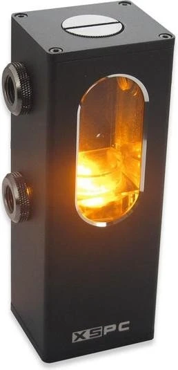XSPC Ion Reservoir schwarz LED weiß, mit Pumpe