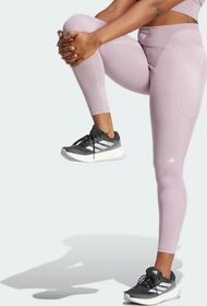 adidas DailyRun Laufhose 7/8 preloved fig (Damen)