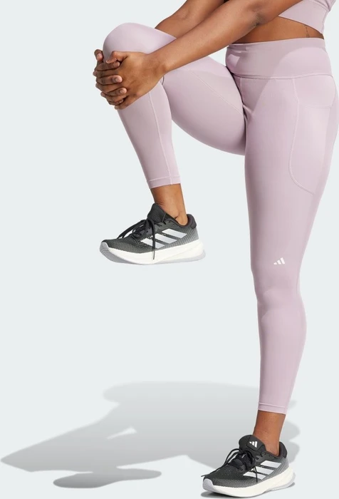 adidas DailyRun Laufhose 7/8 preloved fig (Damen)