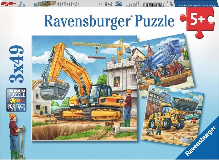 Ravensburger Puzzle Große Baufahrzeuge