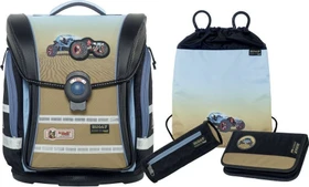 McNeill Ergo Light Compact Flex Buggy Schultaschen-Set, 4-tlg.