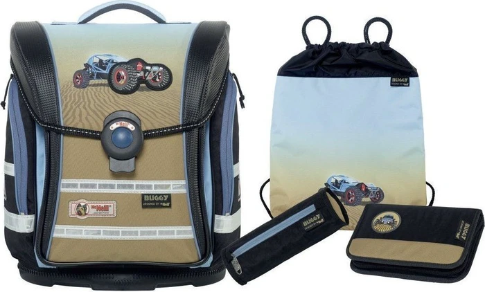 McNeill Ergo Light Compact Flex Buggy Schultaschen-Set, 4-tlg.