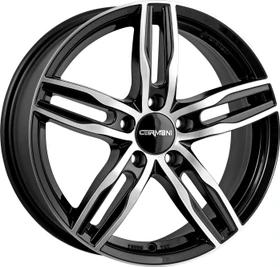 Carmani 14 Paul 7.5x17 5/108 ET55 schwarz