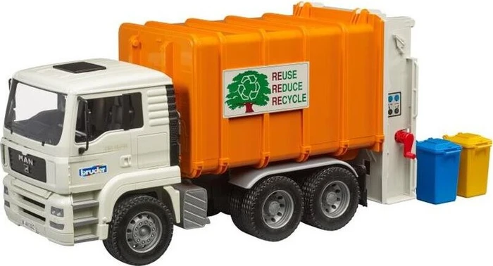 Bruder MAN TGA Müll LKW Hecklader