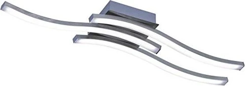 Trio Reality Route Deckenleuchte 3-flammig nickel