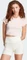 adidas Lounge Ribbed Crop T-Shirt kurzarm sandy pink (Damen) Vorschaubild