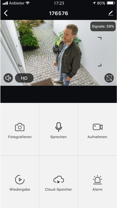 Hama Outdoor 1080p IP-Kamera weiß
