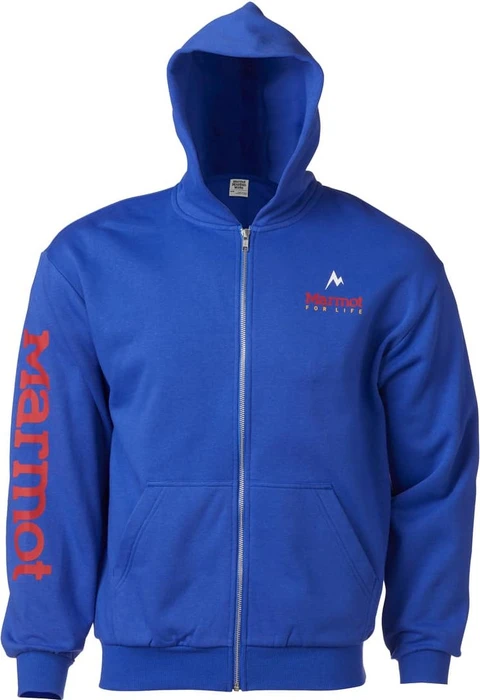 Marmot For Life Full Zip Hoodie trail blue (Herren)