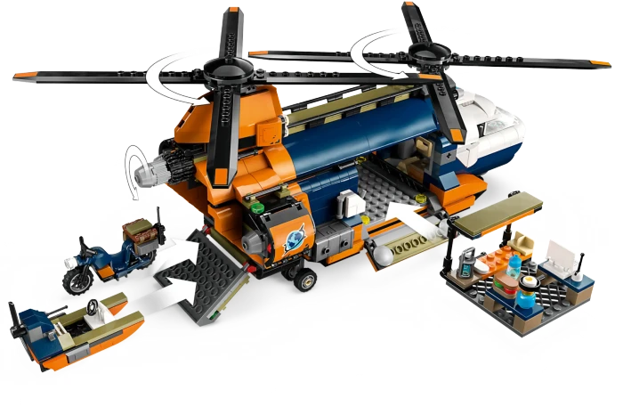 LEGO City - Dschungelforscher-Hubschrauber