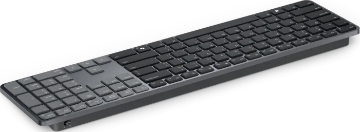 Dell Pro 7 Slim Wireless Keyboard, grau, USB/Bluetooth, DE