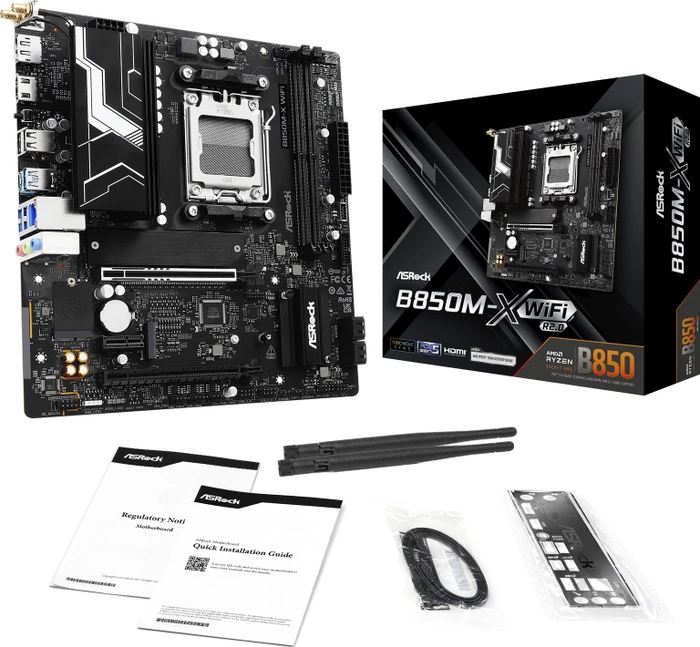 ASRock B850M-X WiFi R2.0 (AMD AM5)