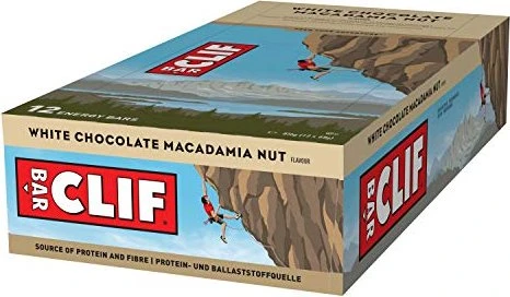 Clif Bar Energy Bar White Chocolate Macadamia Nut 816g (12x 68g)