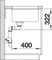 Blanco Subline 700-U Level InFino Unterbau Becken links weiß inkl. Zubehör weiß Vorschaubild